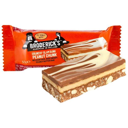 Brodericks Cake Bar Crispy Peanut Butter