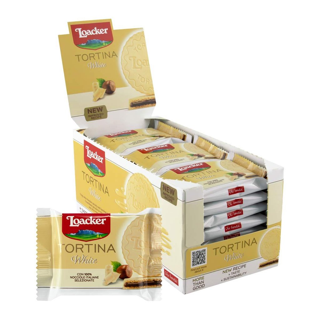 Loacker Tortina White Chocolate