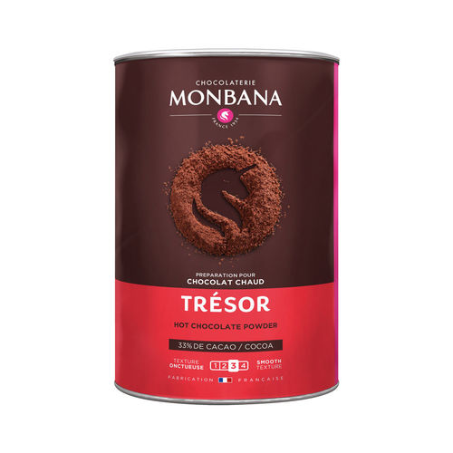 Monbana Trésor De Chocolat 33% Powder, 1 kg