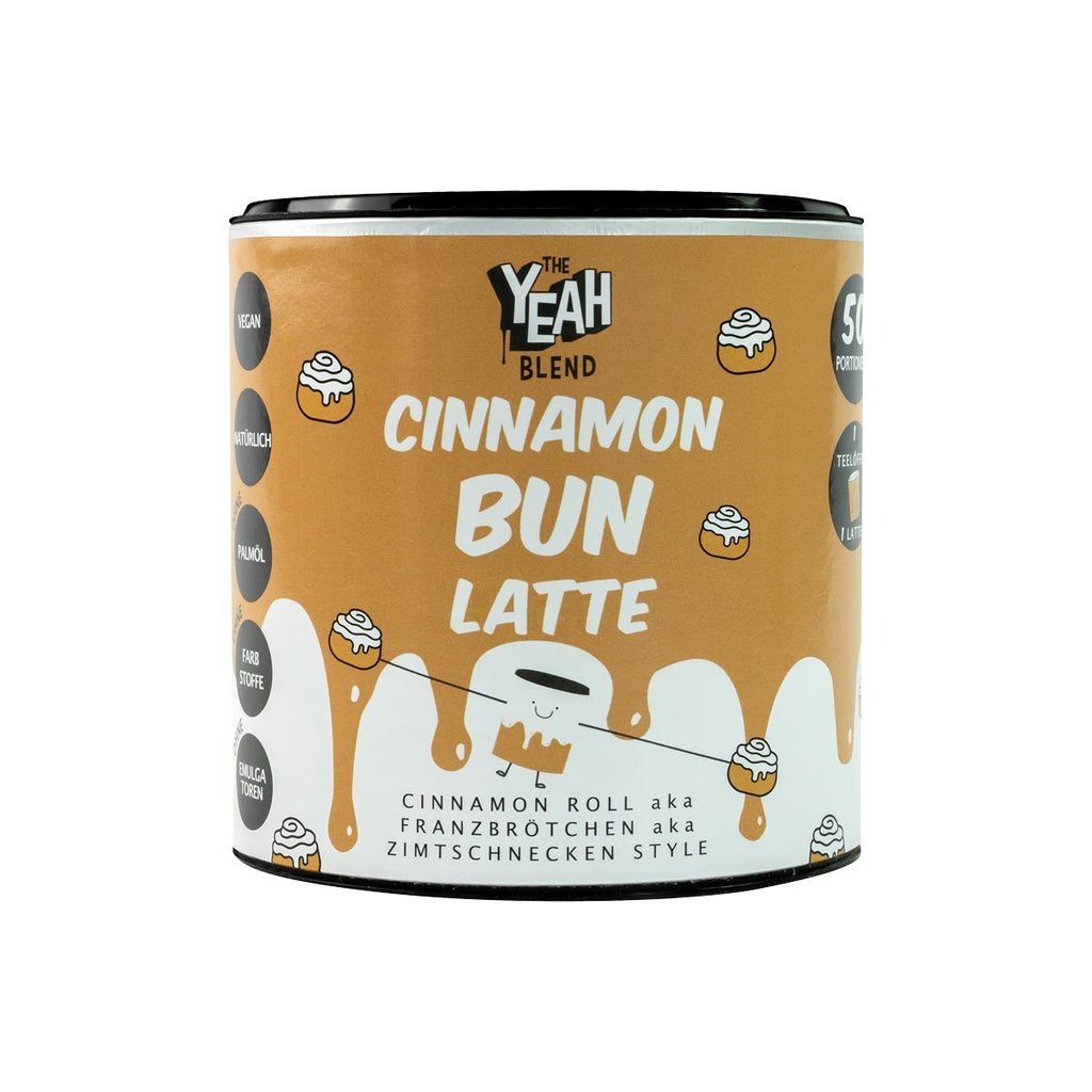 The Yeah Blend Cinnamon Bun Latte Powder, vegan