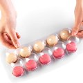 Macarons, pink - 4