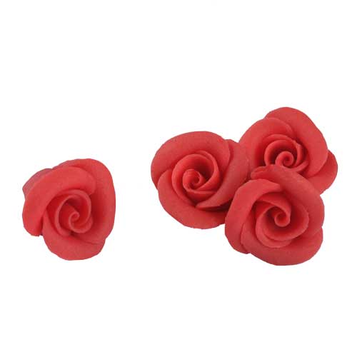 Marzipanrose "rot", mittel