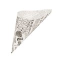 Spitztüten "Newspaper", 23 cm Fahne