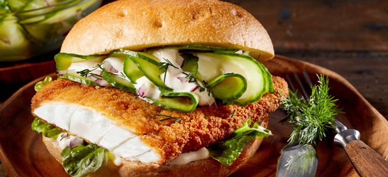 Lecker & leicht – köstliche Fischküche Fischburger