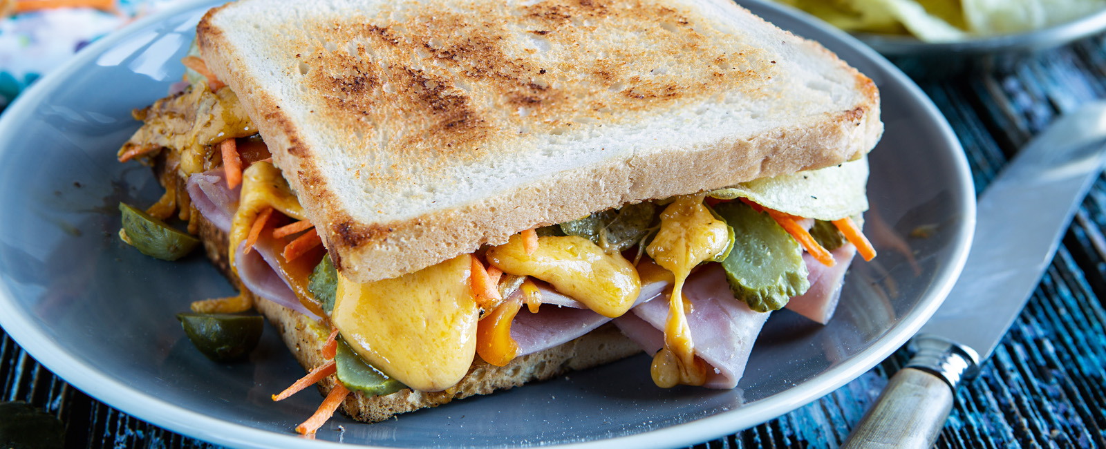 EDNA Blog - Schinken-Käse-Sandwich Rezept