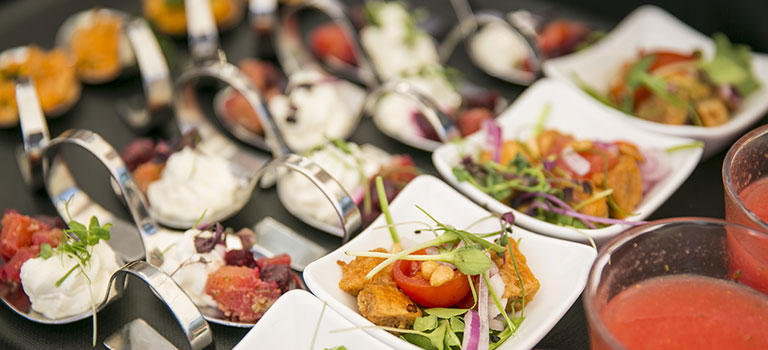 Bufett a la Bon-aparte Buffet flying Fingerfood Silvester Weihnachten