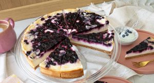 Blueberry Curd Pie