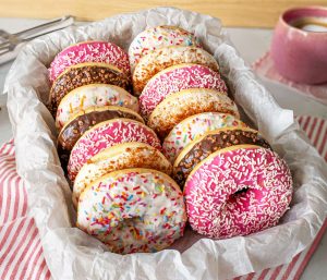 Art. 4250905, Donut-Party-Mischkiste, 4-fach sortiert