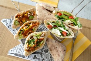 Gefüllte Teigtaschen, Naanta Pocket Bread, Art. 221748