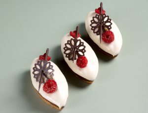 Dobla Dekor "Lace Flower dark", 3-fach sortiert, Art. 70742