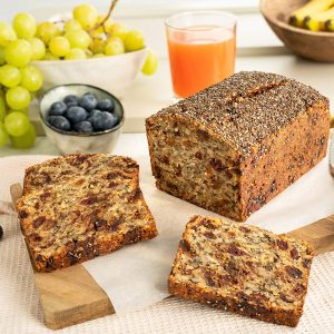 Superfood Kornsaatenbrot mit Beeren, glutenfrei Superfood Kornsaatenbrot mit Beeren, glutenfrei