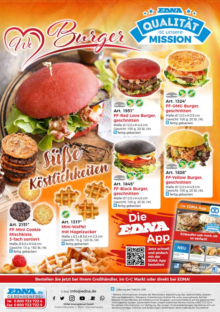 Bunte Burger