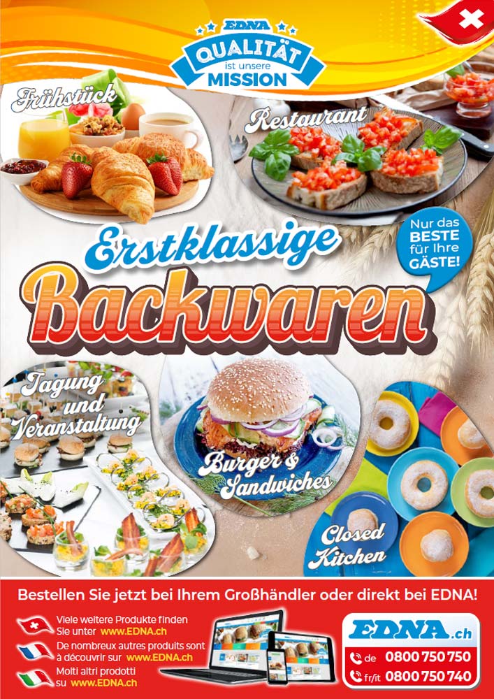 Backwaren für die Hotellerie